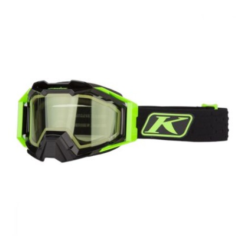 KLIM Viper Pro Snow Goggle Elite Electrik Gecko Lt Green Tint