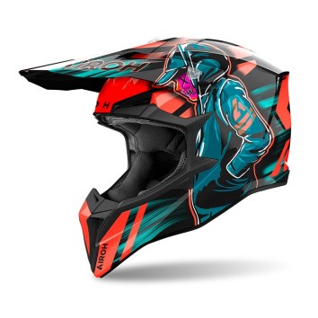 Airoh WRAAAP CYBER ORANGE GLOSS